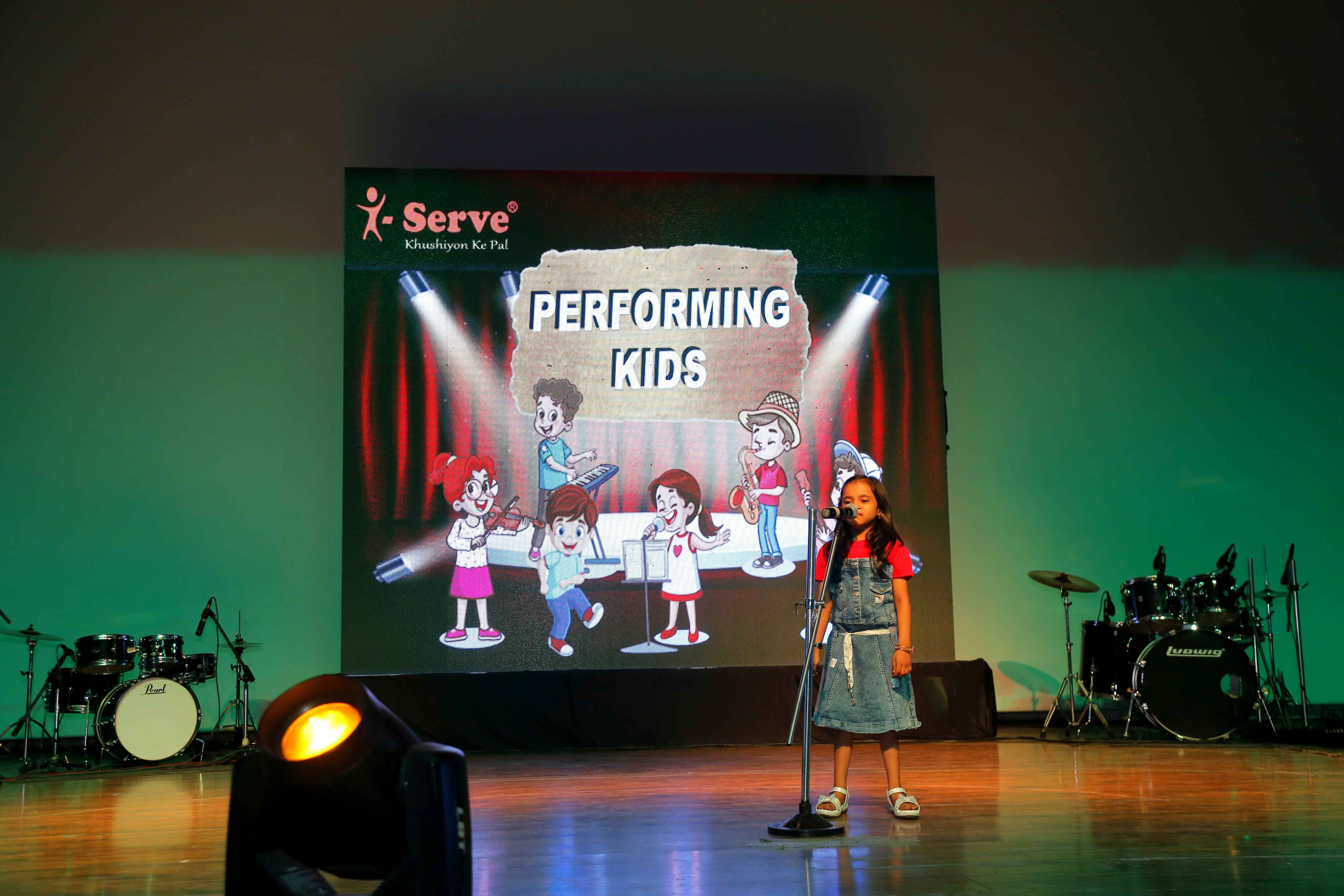 Performing Kids — I-Serve Khushion Ke Pal